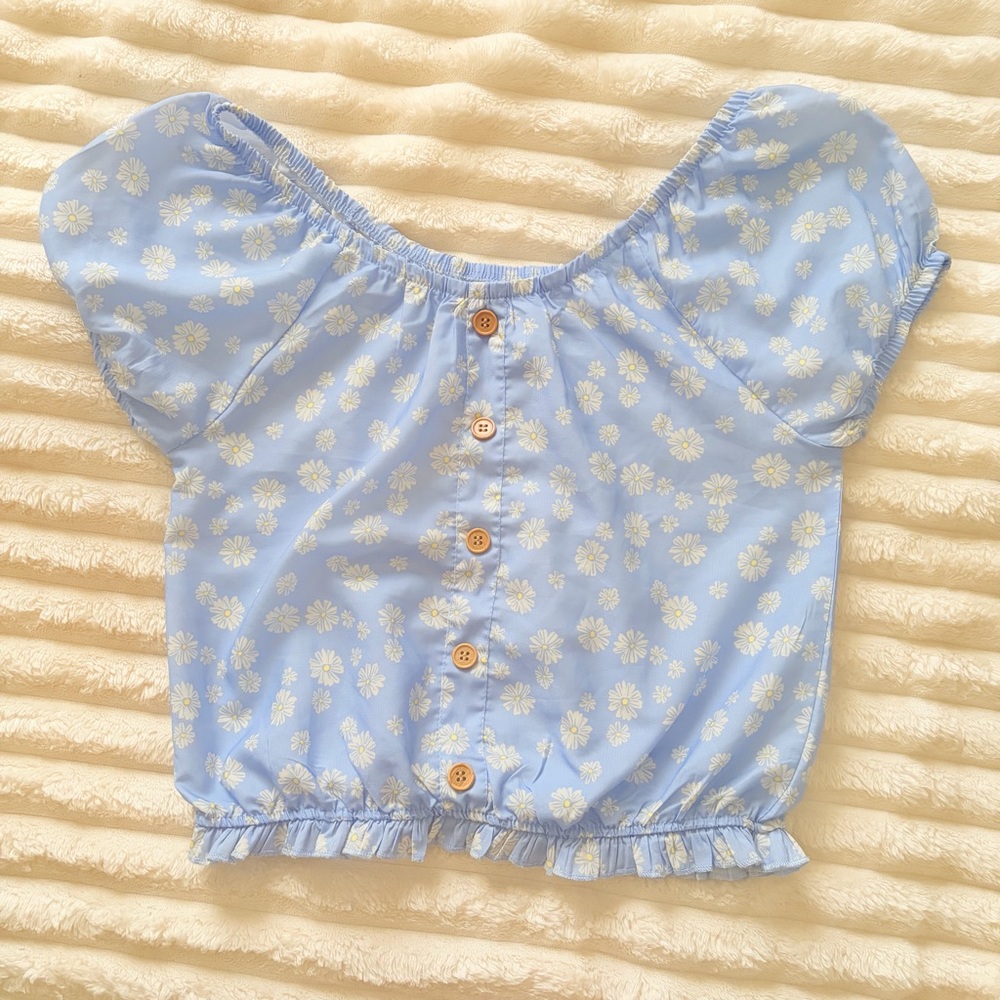 Floral Blue woman’s Top